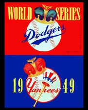 1949 BROOKLYN DODGERS vs NEW YORK YANKEES 8X10 PHOTO BASEBALL PICTURE MLB