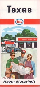 1966 Esso Road Map: Texas NOS - Picture 1 of 1