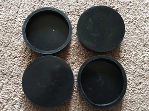 (4) ~2 5/8 ZOLL SILIKONGUMMI MAGNET ABDECKUNGEN STIEFEL CODE 3 WÄLLEN BUNDESLICHTLEISTE - Bild 1 von 5