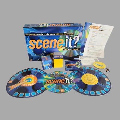 Mattel scene it? DVD Movie Trivia Game Original First Edition 2003 Board Game - Image 1 of 4
