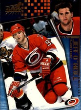 1998-99 Aurora Carolina Hurricanes Hockey Card #36 Jeff O'Neill