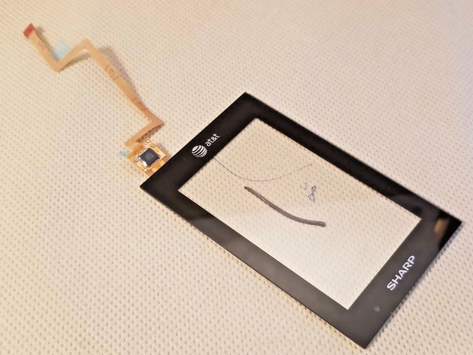 New Sharp OEM Touch Screen Digitizer Front Glass Replacement Part for FX STX-2 - Image 1 of 4