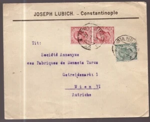 Italia Regno, busta da Costantinopoli per l'Austria del 1920 -GW93 - Imagen 1 de 3