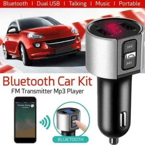 Wireless Bluetooth Car Kit FM Transmitter Radio MP3 Charger A0L7 Player USB M8U2 - Picture 1 of 12
