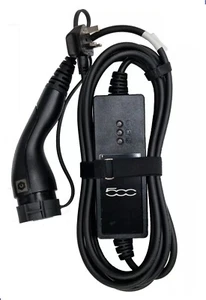 GENUINE FIAT 500e 600e EV CHARGING CABLE TYPE 2 UK HOME PLUG 6m 2020-2025 - Picture 1 of 4
