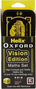 Helix Oxford Vision Maths Set - RNIB Accredited - Picture 1 of 6