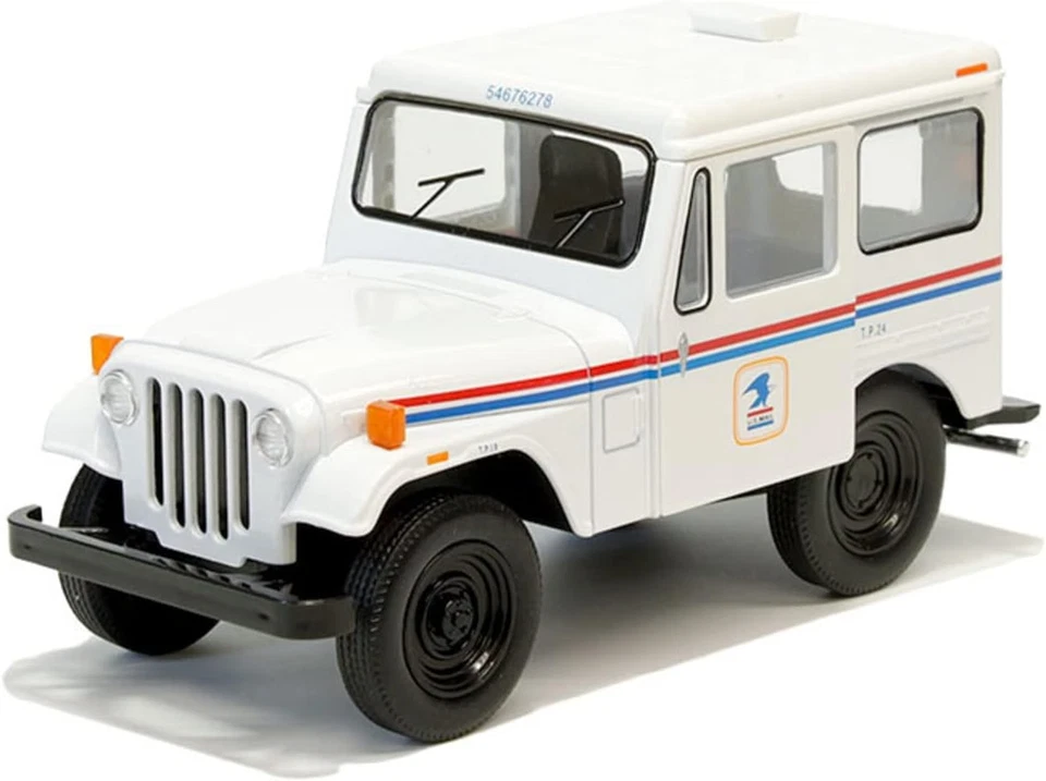 1971 Jeep DJ-5B 1 26 Scale 5" Die Cast Metal Model Toy Truck (USPS White)