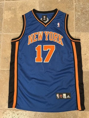 Nueva camiseta Adidas Jeremy Lin New York Knicks para hombre talla 48 nueva sin etiquetas Foto 1 de 4