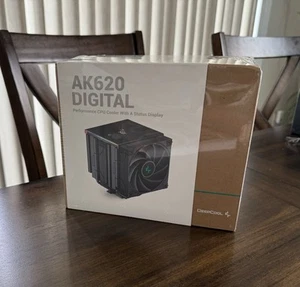 DeepCool AK620 DIGITAL 2x120mm CPU Lüfter mit Kühlkörper - Schwarz - Bild 1 von 2