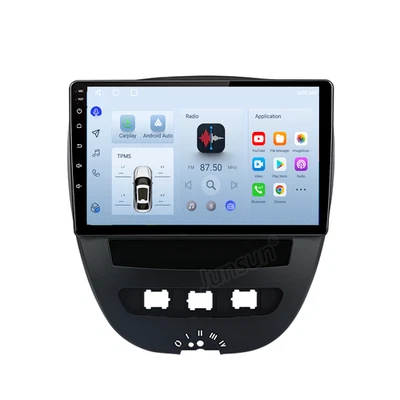 4+64G Android Radio Carplay Navi Bluetooth DAB+ WIFI Für Peugeot 107 2005-2014 - Bild 1 von 4