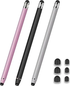 3-pak rysików do ekranów dotykowych, uniwersalny długopis tablet pojemnościowy 2 w 1 6 - Zdjęcie 1 z 5