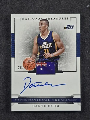 Panini National Treasures 2016-17 - International Treasures Dante Exum/75 Foto 1 de 2