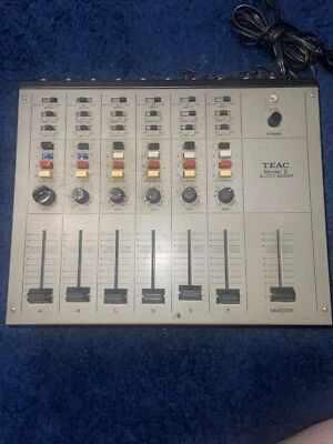 Vintage Teac Model 2 Audio Mixer Tested & Working - Image 1 of 4