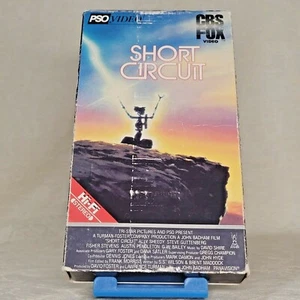 Short Circuit VHS CBS FOX 1986 80s Sci-Fi Robot Vintage HTF - Picture 1 of 12