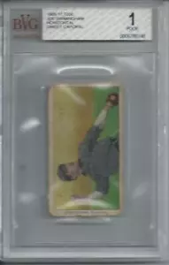 1909-11 T206 Joe Birmingham Horizontal BVG 1 Poor Sweet Caporal Beckett Vintage - Picture 1 of 1