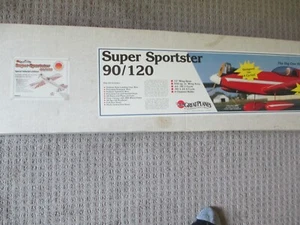 GREAT PLANES SUPER SPORTSTER 90/120 SPECIAL ANNIVERSARY COLLECTORS ED RARE - Picture 1 of 8