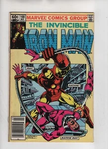 Iron Man Issue #168 Comic Book. Vol 1. Newsstand. Dennis O'Neil. Marvel 1983 - Picture 1 of 2