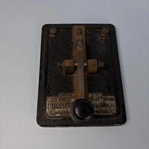 VINTAGE THE DULCI MORSE KEY ÉTAMED - 162 CB GPO - DULCI Co LONDRES - Photo 1/9