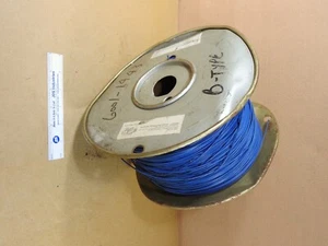 Big Spool - 18 AWG, 19 Strand Blue Wire, Type B, Was 4500 Ft, More than 2/3 Left - Picture 1 of 5