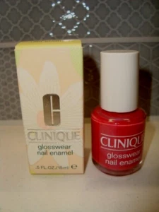 NEW AUTH CLINIQUE GLOSSWEAR NAIL ENAMEL 15 ORCHID BLAST varnish 15ML RARE BOXED - Picture 1 of 8
