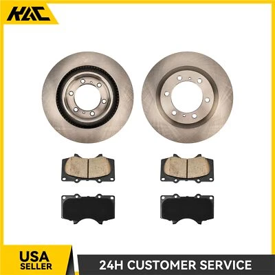Rotores de freno de disco delanteros y pastillas de cerámica para Toyota 4Runner 2010-2020 31554 976 Foto 1 de 4