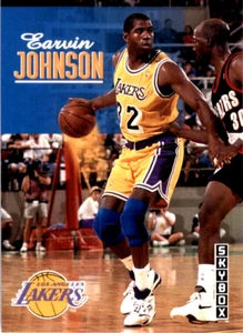 EARVIN JOHNSON 1993-94 Skybox Los Angeles Lakers #358 Magic Johnson - Imagen 1 de 1