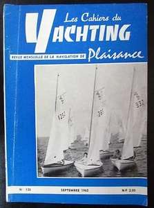 BATEAUX VOILES PLAISANCE CAHIERS DU YACHTING N° 130 de 1962 PLAN CANOT DE MER - Picture 1 of 2