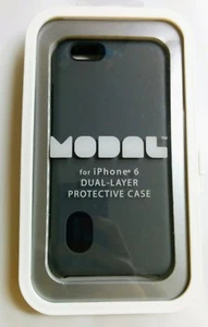 Modal - Dual Layer Hard Case for Apple iPhone 6 - Gray/Black - Retail Packaging - Picture 1 of 2