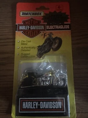 Matchbox Harley Davidson Electraglide (1993) - Yellow Brand New Vintage - Image 1 of 2