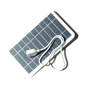 2W 5V Small Solar Panel with USB DIY Monocrystalline Silicon Solar Cell U7C6 - Picture 1 of 10