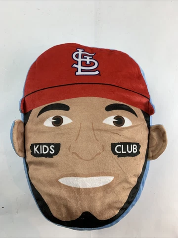 ST LOUIS CARDINALS BASEBALL MOLINA THROW PILLOW KIDS CLUB GENUINE MLB RARE 14” Cover
