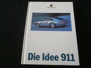 Porsche 993 Carrera S 4S 1998 alemán tapa dura folleto final 911 2S catálogo - Imagen 1 de 9