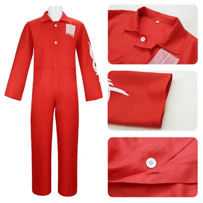 Disfraz de Cosplay Slipknot Joey Rojo Mono Slipknot Azul Conjunto Body Foto 1 de 2