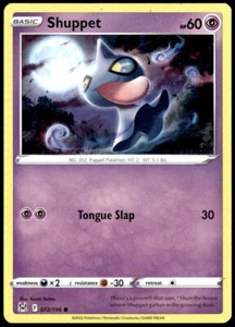 SWSH11: Lost Origin #072/196 Shuppet - Picture 1 of 2