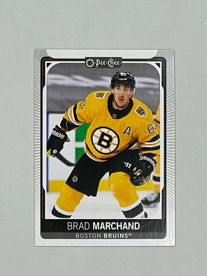 2021-22 O-Pee-Chee #18 Brad Marchand - Image 1 of 2