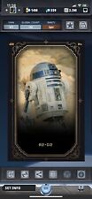 Topps Star Wars Digital Card Trader Gilded Galaxy 3 R2-D2 Insert