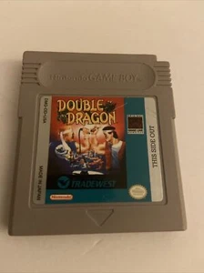 Nintendo Game Boy DOUBLE DRAGON Game Cartridge Genuine Tested and Working - Picture 1 of 3