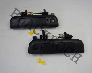 Pair Front Door Handle for 95-10 Toyota Hiace LH112 102 113 KZH RZH Comuter Van - Picture 1 of 2