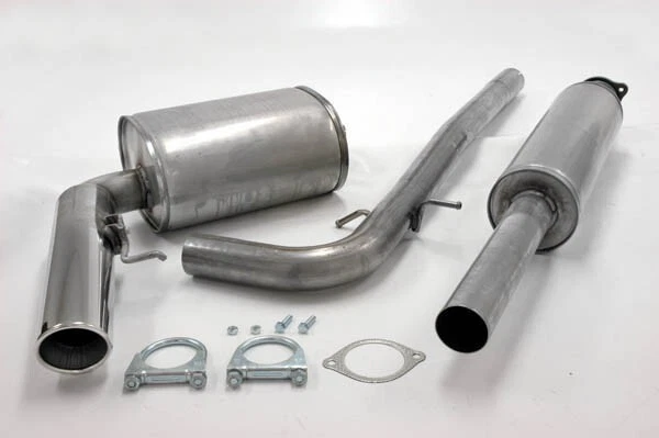 Sistema de escape deportivo Friedrich Motorsport de acero cromado talla A para Volvo V70, 2,4 l 103/ - Imagen 1 de 1