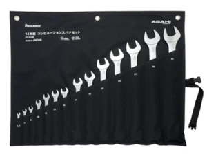 ASAHI TOOLS Revowave Combination Wrench 14-pc Set CLS140 Hot Forged Japan - Picture 1 of 4