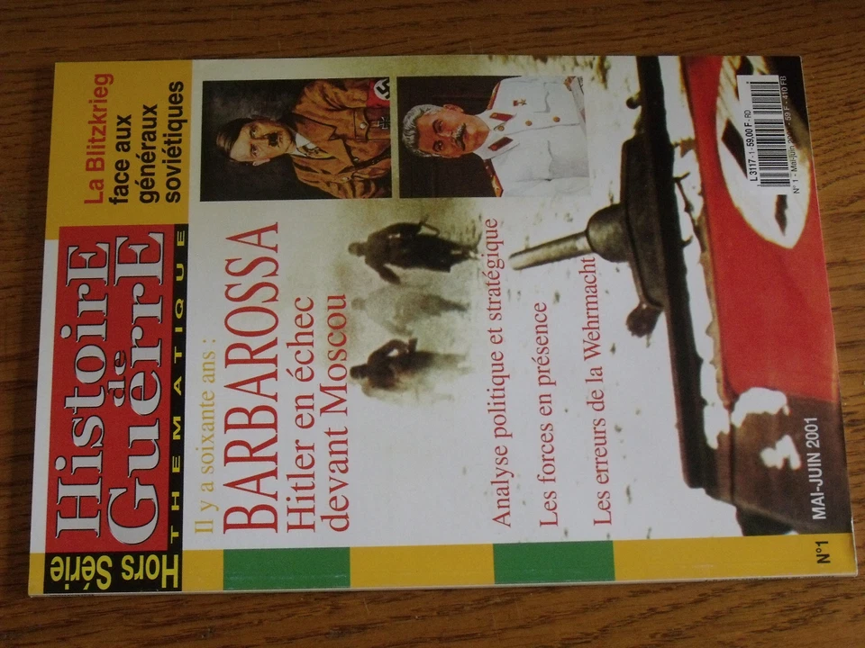18$$ Revue Histoire de Guerre Thematique HS n°1 Barbarossa  - Photo 1/1