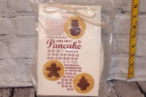 Williams Sonoma Holiday Pfannkuchenformen Weihnachtsbaum, Lebkuchen & Schneemann Neu in Verpackung - Bild 1 von 4