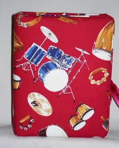 Drums Percussion Bongo Handcrafted Handmade Photo Album Holds 100 4"X6" NEW - Picture 1 of 3