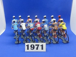 FIGURINE CYCLISTE - Format Cofalu - 1971 TOUR DE FRANCE COMPLET (14 Figurines) - Imagen 1 de 1