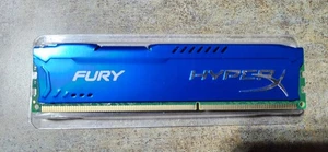 Kingston HyperX Fury (Blue) HX313C9F/4 4GB DDR3-1333 RAM Memory CL9 NEW Open Box - Picture 1 of 3