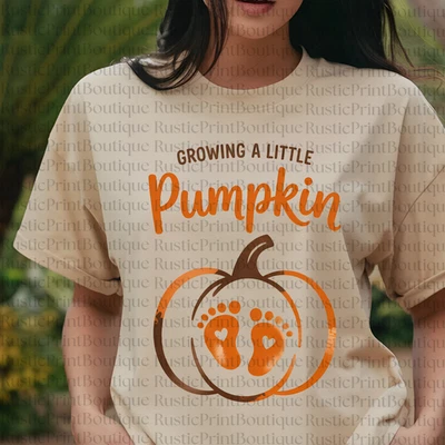 Camisa Otoño Acción de Gracias Camiseta Vintage Camisa Embarazada Foto 1 de 3