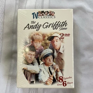 NEW! 2 DVD Set 1960's TV CLASSICS THE ANDY GRIFFITH SHOW 8 Episodes SEALED! B&W - Picture 1 of 3