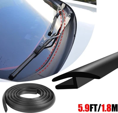 Tira de sellado de panel de goma para parabrisas delantero de coche Lexus de 5,9 pies Foto 1 de 4