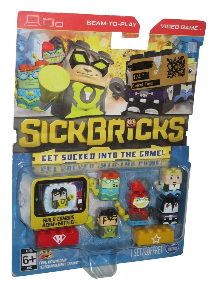 Paquete doble de ladrillos enfermos tema héroes vs Hollywood minifiguras conjunto paquete de 5 Foto 1 de 1