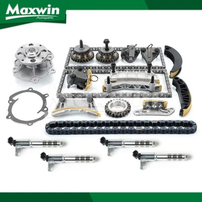 Timing Chain Kit Water Pump Solenoid Fit Buick Cadillac CTS Suzuki 2.8L 3.6L - Image 1 of 4